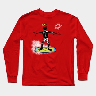 King of Wakeboarding Long Sleeve T-Shirt